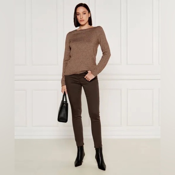 MARELLA Sweaters - Marella Sport Shimmering Knit Top
